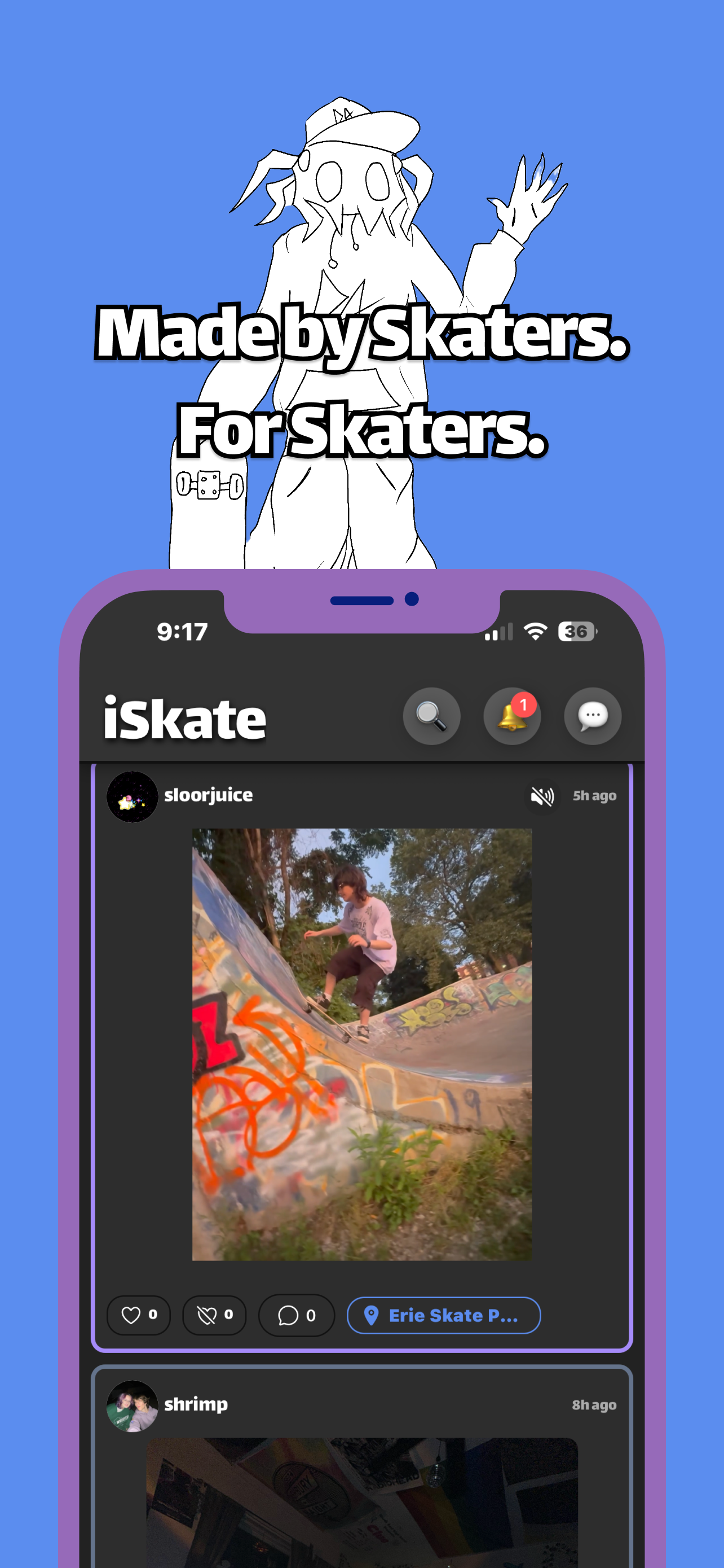 Feed screenshot
