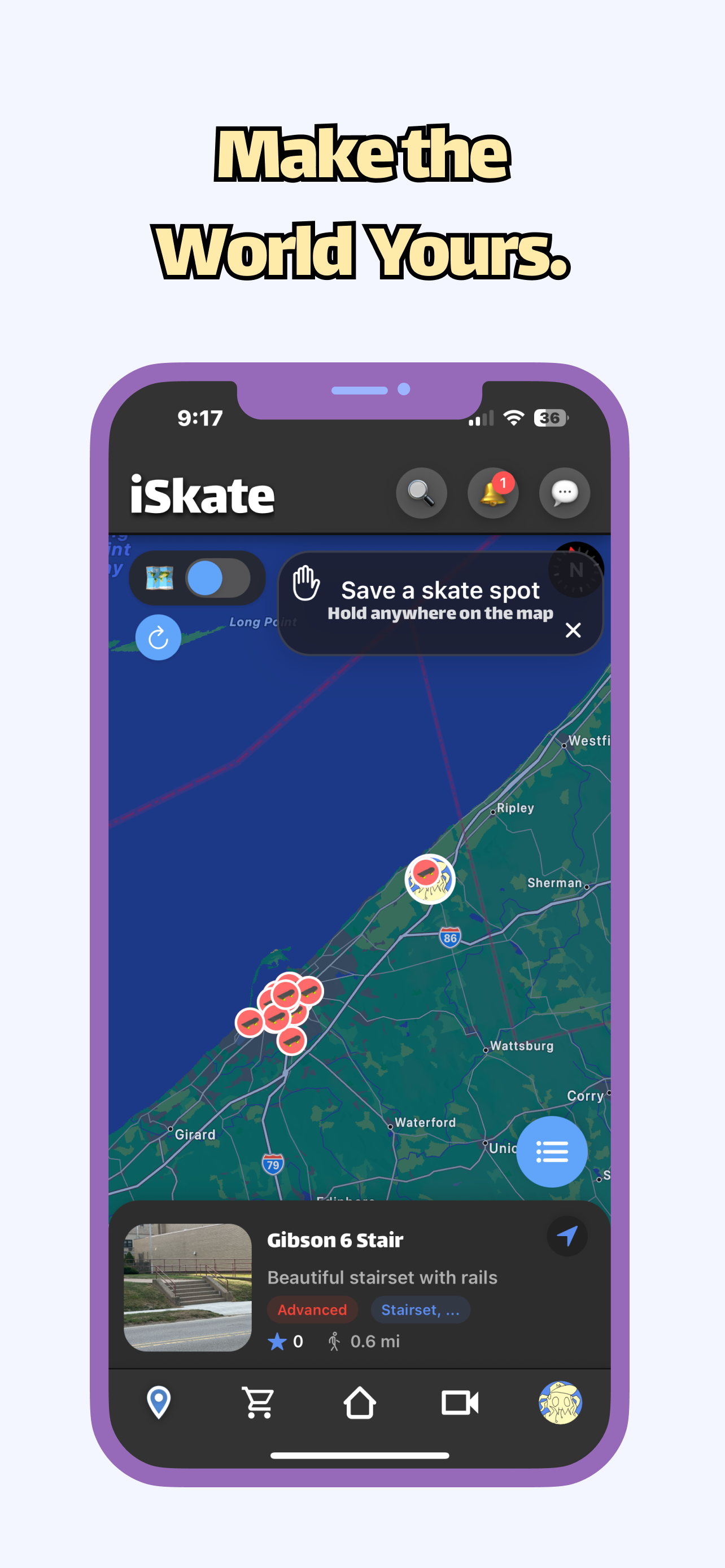 Map screenshot
