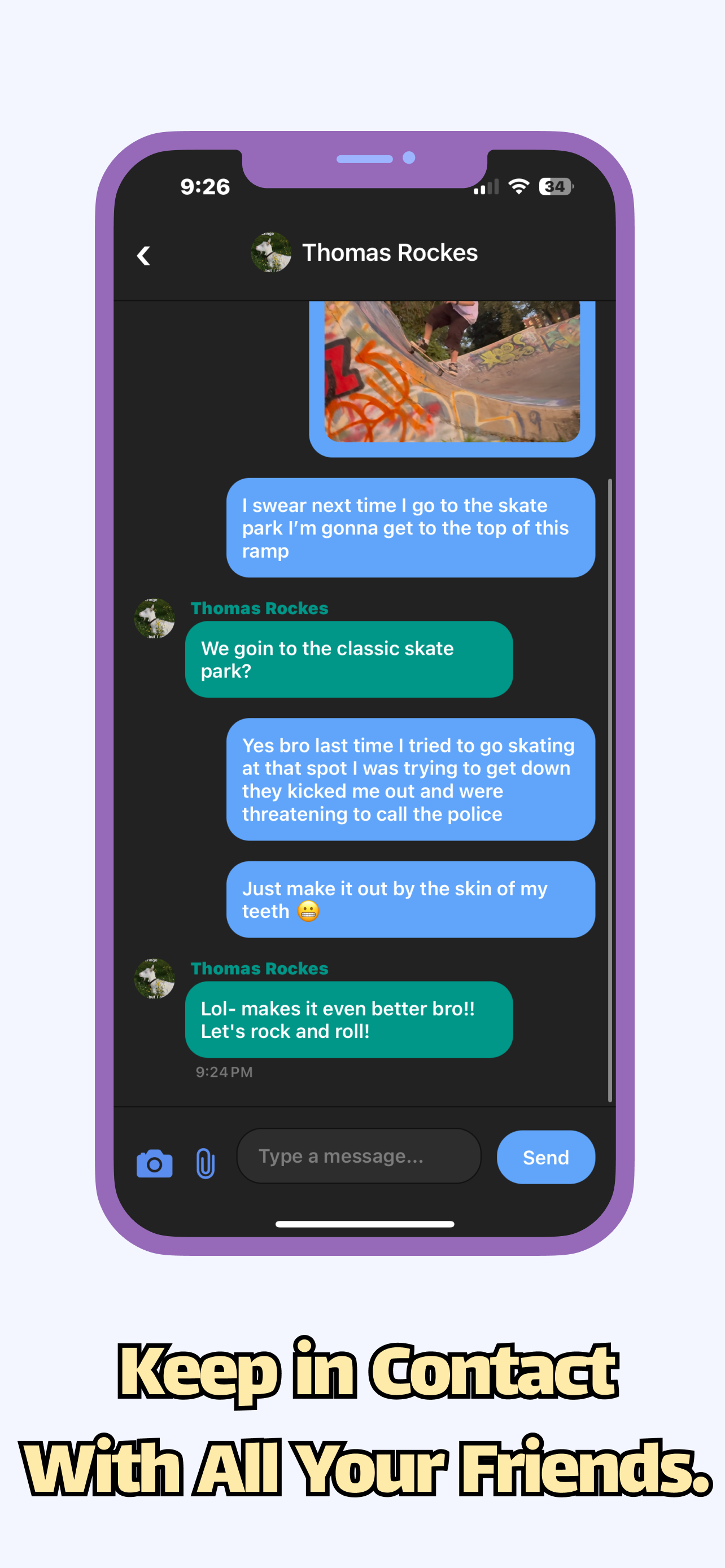 Chat screenshot